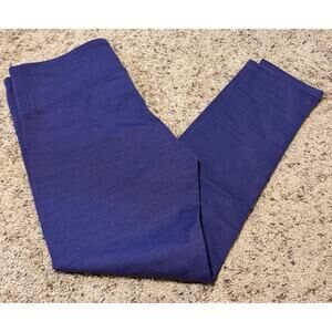 Tuff Athletics Women’s Stretch Leggings in a purple/blue heathered color Large
